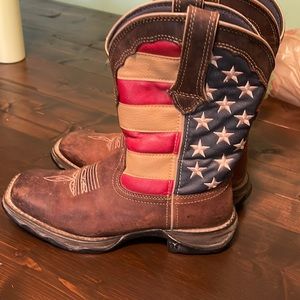 Durango Lady Rebel American Flag Cowboy Boots